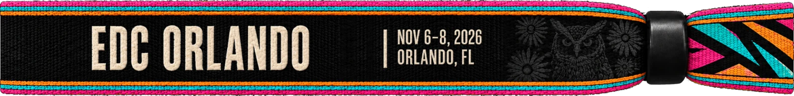 EDC Orlando: NOV 6-8, 2026, Orlando, FL