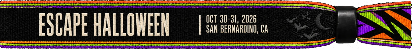Escape Halloween: OCT 30-31, 2026, San Bernardino, CA