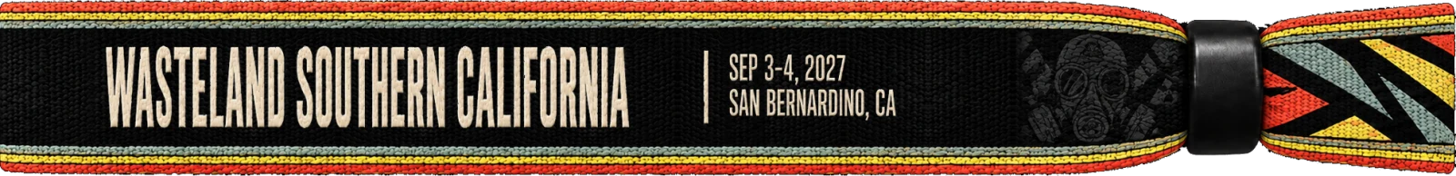 Wasteland Southern California: Sep 3–4, 2027, San Bernardino, CA