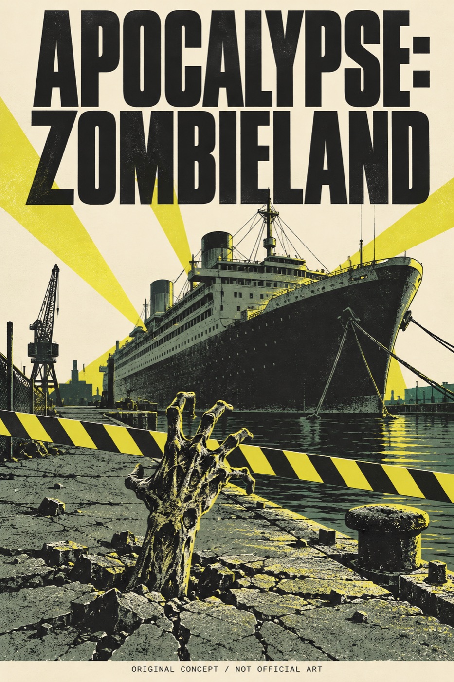 Apocalypse: Zombieland, original concept poster (not official art)